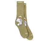Socken Rip N Dip - Nermal S Thompson Socks - Heather Olive