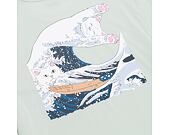 T-Shirt Rip N Dip - Great Wave Tee - Sage Grey