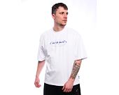 T-Shirt Karl Kani - Woven Signature Chrome Logo Crop Tee - white
