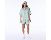 Damen Shorts New Era - Cotton Shorts - Mint Green