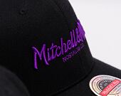 Kappe Mitchell & Ness - Branded Pinscript Classic Red - Black/Purple