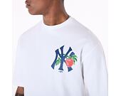 T-Shirt New Era - MLB Fruit Graphic - NY Yankees - Off White