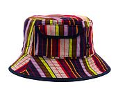 Hut Kangol - Multi Color Stripe Bucket - Preppy Multi