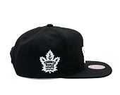 Kappe Mitchell & Ness - Toronto Maple Leafs - Evergreen Black White Snapback - Black