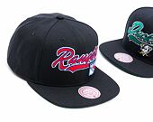 Kappe Mitchell & Ness - New York Rangers - Oversweep Snapback Vntg - Black
