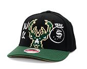 Kappe Adam Wave - Custom NBA Money Bag - Milwaukee Bucks - Black/Green