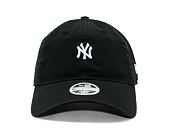 Damen Kappe New Era - MLB Mini Washed 9TWENTY - NY Yankees - Black / White