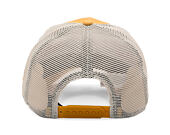 Kappe New Era - Branded Buffalo Patch 9FORTY Trucker - Stone