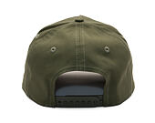 Kappe New Era - MLB Tonal Outline 9FORTY A-Frame - LA Dodgers - New Olive