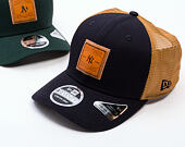 Kappe New Era - MLB Debossed 9SEVENTY Stretch-Snap - NY Yankees - Navy / Brown