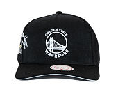 Kappe Mitchell & Ness - NBA Born To Win Pro Snapback - Golden State Warriors - Black
