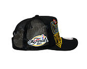 Kappe Mitchell & Ness - NBA Big Champ Trucker - Golden State Warriors - Black