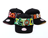 Kappe Mitchell & Ness - NBA Hyper Type Pro Snapback - Boston Celtics - Black