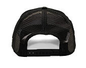 Kappe New Era - Branded Buffalo Patch 9FORTY Trucker - Black