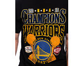T-Shirt Mitchell & Ness - NBA Big Champ Tee - Golden State Warriors - Black
