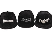 Kappe New Era - "MLB 59FIFTY Day - Velour" - Seattle Mariners - Black