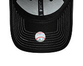 Damen Kappe New Era - MLB Contrast Stitch PU Leather 9FORTY - NY Yankees - Black / White