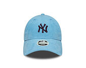 Damen Kappe New Era - MLB Cord 9FORTY - NY Yankees - Blue / Burgundy
