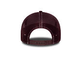 Kappe New Era - MLB Contrast Stitch WS Retro 9FORTY Trucker - LA Dodgers - Burgundy