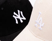 Kappe New Era - MLB Cord 9FORTY M-CROWN - LA Dodgers - Cream