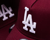 Kinder Kappe New Era - MLB League Essential 9FORTY Trucker - LA Dodgers - Burgundy / White