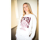 Damen Pullover New Era - Crest Crewneck - Heather Grey