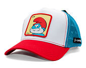 Kappe Capslab - Smurfs Trucker - Papa - Red / Blue