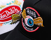 Kappe Von Dutch - Flying Eyeball Keep An Eye Out Trucker - Black