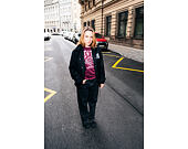 Damen T-Shirt New Era - Crest Tee Regular - Burgundy