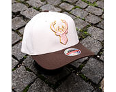Kappe Mitchell & Ness - Blush Sand Classic Red - Milwaukee Bucks - Sand/Brown