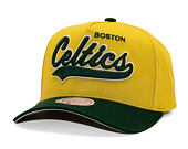 Kappe Mitchell & Ness - Harvest Gold Pro Crown - Boston Celtics - Gold/Green