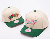 Kappe Mitchell & Ness - Green Orange Pro Crown - Chicago Bulls - Sand/Green