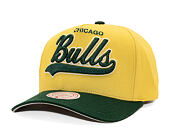 Kappe Mitchell & Ness - Harvest Gold Pro Crown - Chicago Bulls - Gold/Green