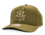 Kappe Mitchell & Ness - NBA Fashion Basic Pro HWC - Milwaukee Bucks - Olive