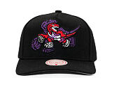 Kappe Mitchell & Ness - NBA Tilted Pro Snapback Hwc - Toronto Raptors - Black