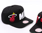 Kappe Mitchell & Ness - NBA Busted Pro - Miami Heat - Black