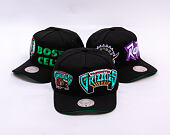 Kappe Mitchell & Ness - NBA Busted Pro HWC - Vancouver Grizzlies - Black