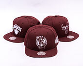 Kappe Mitchell & Ness - NBA Fashion Basic Snapback - Boston Celtics - Dark Purple