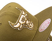 Kappe Mitchell & Ness - NBA Fashion Basic Snapback - Chicago Bulls - Olive