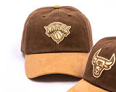 Kappe Mitchell & Ness - NBA Lux Chain Strapback - New York Knicks - Brown