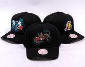 Kappe Mitchell & Ness - NBA Tilted Pro Snapback Hwc - Vancouver Grizzlies - Black