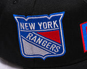 Kappe Mitchell & Ness - NHL Busted Pro - New York Rangers - Black