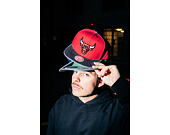 Kappe Mitchell & Ness - NBA Denim Patchwork - Chicago Bulls - Red