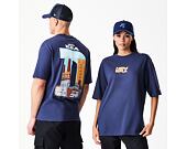 T-Shirt New Era - Branded Location Oversized Tee - Navy