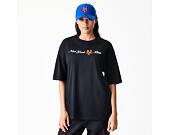 T-Shirt New Era - MLB Graphic Oversized Tee - NY Mets - Black