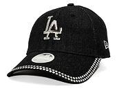 Damen Kappe New Era - MLB Sequin 9FORTY - LA Dodgers - Black