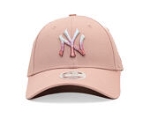 Damen Kappe New Era - MLB Womens Metallic Logo 9FORTY - NY Yankees - Pink / Fushia