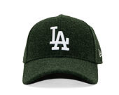 Kappe New Era - MLB Melton Wool 9FORTY - LA Dodgers - Dark Green / White