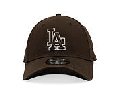 Kappe New Era - MLB Team Outline 9FORTY - LA Dodgers - Brown / Stone