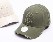 Damen Kappe New Era - MLB Womens Distressed 9FORTY - NY Yankees - Rifle Green